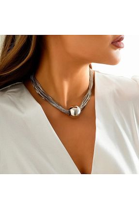 گردنبند استیل ( فولاد ) زنانه استیل (فولاد) B.BOXED - کد 775626812