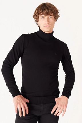 پلیور مشکی مردانه ساده Wrangler - کد 775799589