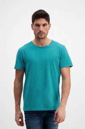 تی شرت سبز مردانه سایز بزرگ بیسیک کد 38897438