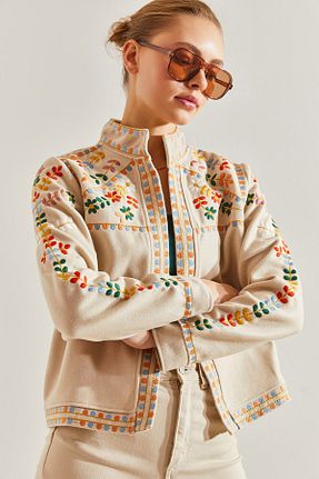 کت نارنجی زنانه رگولار Bianco Lucci - کد 775831260