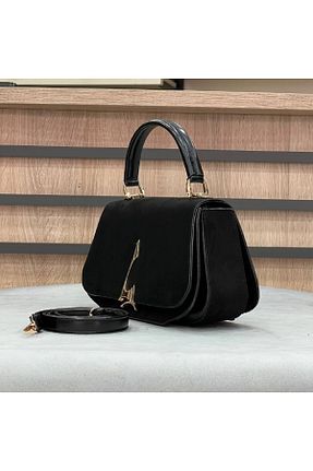 کیف دستی مشکی زنانه ابعاد کوچک Lamis Elwan - کد 763104802