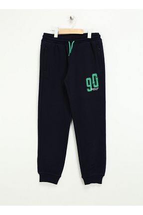 شلوار کرمگن سرمه ای بچه گانه پاچه کش دار Jack & Jones - کد 776079006