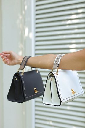 کیف دستی سفید زنانه ابعاد کوچک ROSSEA - کد 776096264
