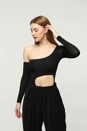 بادی مشکی زنانه Straplez Miraria - کد 775378812