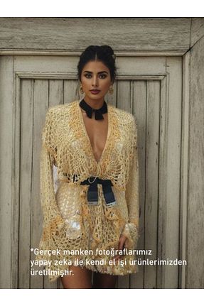 رویه بژ زنانه مخلوط ویسکون Hippybutik - کد 686960860