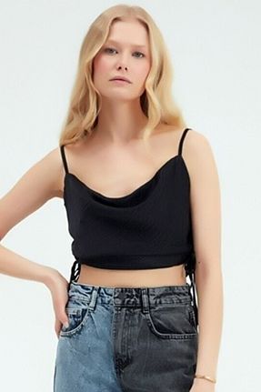 بلوز مشکی زنانه ساده CoolLook - کد 775357733
