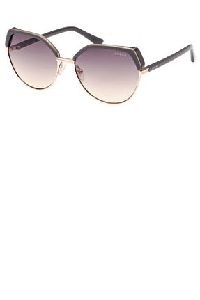 عینک آفتابی مشکی زنانه UV400 Guess - کد 775538171