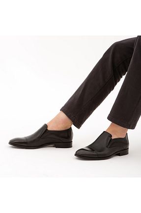 کفش کلاسیک مشکی مردانه چرم خالص Tamer Tanca - کد 277076618