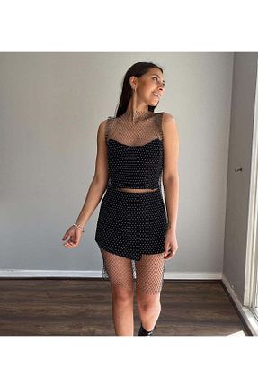 رویه بیکینی مشکی زنانه ساده BF Bikini Fashion - کد 775812040