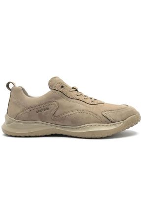 کفش کژوال قهوه ای مردانه چرم طبیعی پاشنه کوتاه ( 4 - 1 cm ) پاشنه ساده کد 703962952