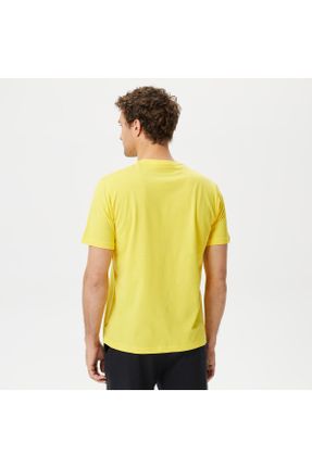 تی شرت زرد مردانه رگولار یقه گرد کد 692243345