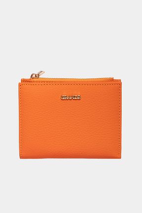 کیف پول نارنجی زنانه ابعاد کوچک Grande - کد 354250071