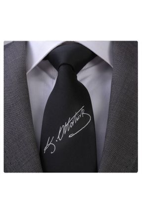 کراوات مشکی مردانه پارچه ای Standart کد 118751449
