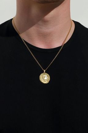 گردنبند نقره طلائی زنانه کد 776487733