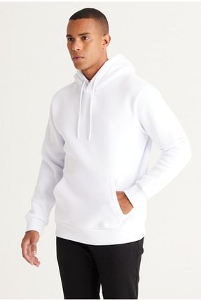 سوئیشرت سفید زنانه ساده PAPEL MODA - کد 777113540