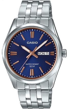 ساعت مچی سفید مردانه 36-40 میلی متر Casio - کد 776430661