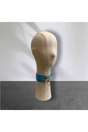 چوکر آبی چرم مصنوعی Fausta Felicitas - کد 776528649