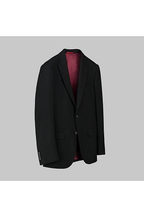 کت مشکی مردانه اسلیم فیت Sarar - کد 776882477