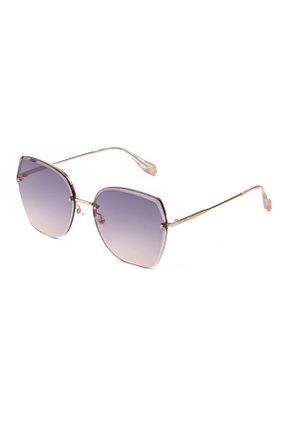 عینک آفتابی طلائی زنانه UV400 BLANCİA MİLANO - کد 776738390