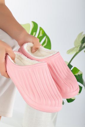 دمپائی خانگی صورتی زنانه پلی اورتان PLN SHOES - کد 766192222