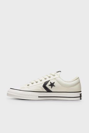 کفش اسنیکر طلائی زنانه بند دار Converse - کد 776889697