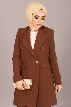 ست بالاتنه و پائین تنه قهوه ای زنانه جین Stilife - کد 776884518