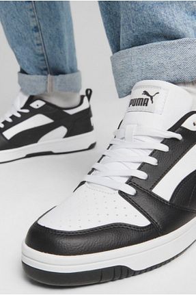 کفش اسنیکر سفید مردانه بند دار Puma - کد 777232643