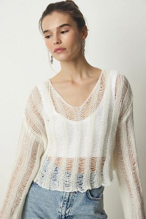 بلوز سفید زنانه ساده ILLE - کد 777234783