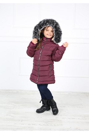 کاپشن بنفش بچه گانه رگولار Genel Markalar - کد 51609185