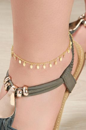 خلخال نقره طلائی زنانه Tmt Silver - کد 98942809