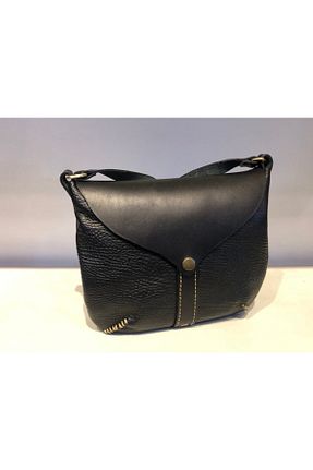 کیف پستچی مشکی زنانه چرم خالص Yaban Collection - کد 98793061