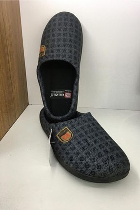 دمپائی خانگی طوسی مردانه پاشنه کوتاه (1 - 4 سانتی متر) Gezer - کد 72433500