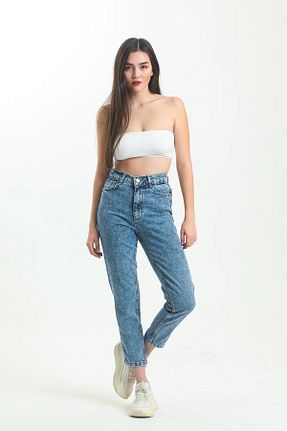 شلوار جین آبی زنانه رگولار Lixera - کد 734415229