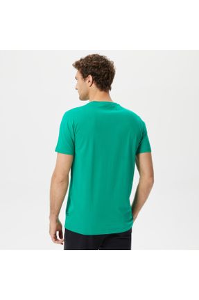 تی شرت سبز مردانه یقه گرد رگولار کد 692244051