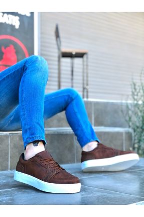 کفش کلاسیک قهوه ای مردانه پاشنه کوتاه ( 4 - 1 cm ) پاشنه ساده کد 776773428