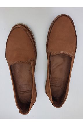 بابت قهوه ای زنانه چرم خالص KAPAR - کد 776560275