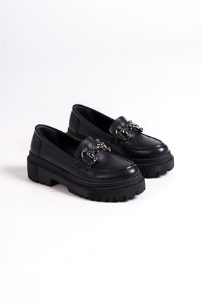 کفش کژوال مشکی زنانه چرم مصنوعی LEVOSHOES - کد 776803252
