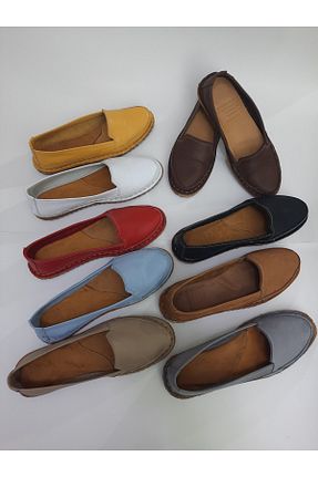 بابت قهوه ای زنانه چرم خالص KAPAR - کد 776566974