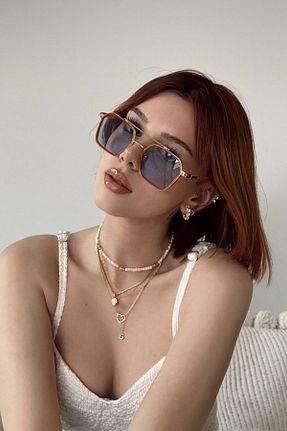 عینک آفتابی آبی زنانه 55 REN EYEWEAR - کد 772994415