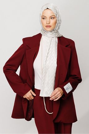شال طوسی زنانه پنبه پلی استر Mooncorn - کد 776732846