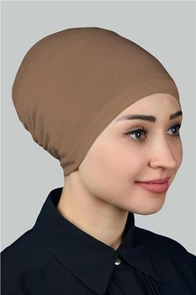 کلاه شنای حجاب قهوه ای زنانه Altobeh - کد 776728802