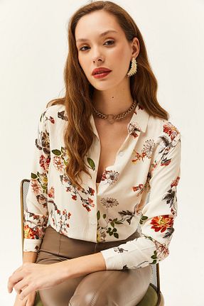 پیراهن نباتی زنانه رگولار Olalook - کد 776751075