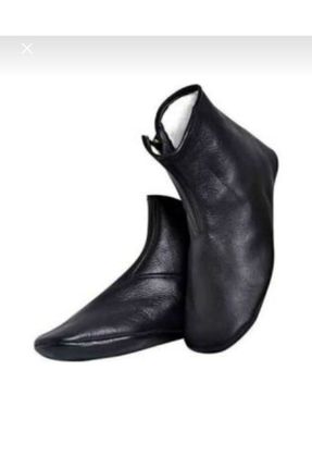 کفش کژوال مشکی زنانه چرم طبیعی پاشنه کوتاه ( 4 - 1 cm ) پاشنه ساده کد 776159160