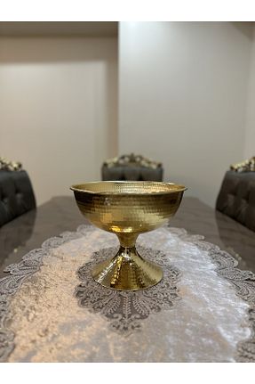 گلدان طلائی فلزی EvLight - کد 776645811