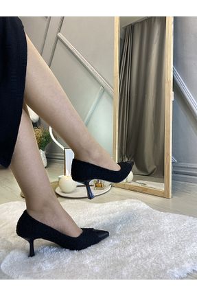 کفش استایلیتو مشکی پاشنه نازک Vola Shoes - کد 776652180