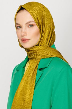 شال سبز زنانه پنبه پلی استر Mooncorn - کد 776450431