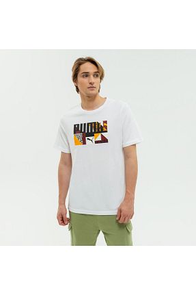 تیشرت سفید مردانه رگولار Puma - کد 776396000