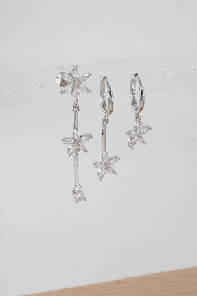 گوشواره استیل (فولاد) زنانه استیل (فولاد) By Zeyna Aksesuar - کد 776611840