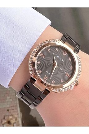 ساعت مچی مشکی زنانه 31-35 میلی متر Ferrucci - کد 776689782