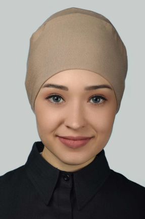 کلاه شنای اسلامی بژ زنانه کد 156322177